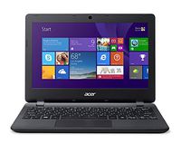 Acer Aspire ES1-111M-C40S Laptop (Windows 8, Intel Celeron N2840 2.16 GHz, 11.6" LED-lit Screen, Storage: 32 GB, RAM: 2 GB) Diamond Black