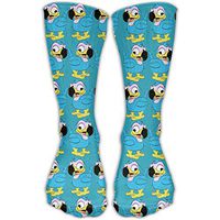 Novelty Cute Cartoon Dodo Bird Casual Premium Quality Long Socks Athletic Crew Socks