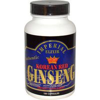 Imperial Elixirs, Korean Red Ginseng 300mg, 100 Capsules