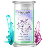 ♐ Sagittarius | Zodiac Star Signs Jewelry Candle 21oz | Surprise Prize Valued at $15 - $7,500 Inside | Choose From 30+ Scents | Vanilla Lavender | Ring (Size 9)