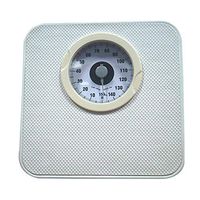 Lcxliga Analog Mechanical Bathroom Scales,Precision Rotating Dial Healthy Weight Scale,Fitness Weigh Floor Scale,150kg (Color : White)