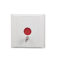 uxcell Wht Plastic Square Family Office Emergency Panic Button