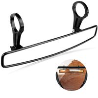 UTV Rear View Center Mirror, ISSYAUTO 15" Wide High-Definition Convex Design Mirror with 1.75" Clamp for Polaris RZR 800 1000 S 900 XP 1000, Arctic Cat Wildcat(Version 1)