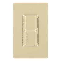 Lutron MA-L3T251-IV Maestro 300 Watt Single Pole Dimmer And Timer Switch, Ivory