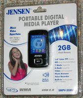 Jensen 2GB Flash MP3 Player (SMPV-2GBUB) - Black