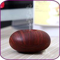 Humidifier ,ZYooh Air Aroma Essential Oil Diffuser LED Ultrasonic Aroma Aromatherapy Humidifier (Brown)