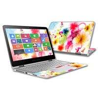 Mightyskins Skin Compatible with Hp Spectre X360 2-in-1 13.3" (2015) - Pollinate | Protective, Durable, and Unique Vinyl Decal Wrap Cover | Easy to Apply, Remove, and Change Styles | Made in The USA