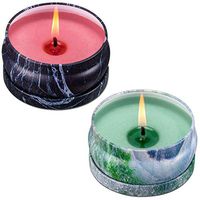 Wending Soy Candles, Smoke Odor Exterminator and Mosquito Dislike Citronella Candle - Natural Soy Wax Scented Candles - 8.1 Ounce x 2 Pack x 45 Hours Burn, Travel Tin Set for Indoor and Outdoor