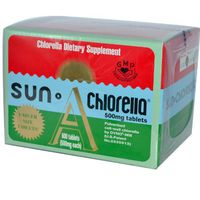 Sun Chlorella A Tablets - 500 mg - 600 Tablets