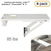 Jeacent Universal AC Window Air Conditioner Support Bracket Heavy Duty, Up to 85 lbs, 4Packs