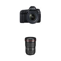 Canon EOS 5D Mark IV Full Frame Digital SLR Camera with EF 24-70mm f/4L IS USM Lens Kit with Canon EF 16-35mm f/2.8L III USM Lens