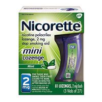 Nicorette 2 mg Mini Lozenges Mint 81 Each
