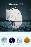 Vstarcam C34S-X4 HD 2.0MP 1080P Wireless PTZ Dome IP Camera Outdoor 4X Zoom CCTV Security Video WiFi Network Surveillance Security with IR Cut Night Vision Maximum Support 128G TF Card