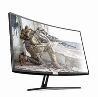 Crossover Cronus 330F165 Curved Tempered Glass Gaming Monitor, 165Hz FHD/1ms, Game Mode, AMD FreeSync, HDMI, Flicker Free, Low Blue Light, Speaker Mounted