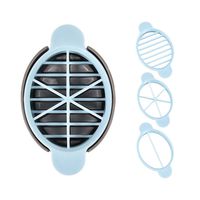  AIUSD Clearance , 3in1 Cooking Tools Cut Multifunction Egg Slicer Cutter Mold Flower Edges Tools