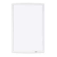 Quartet Dry Erase Board, Whiteboard/White Board, Magnetic, 11" x 14", White Plastic Frame, Silver Corners (63536)