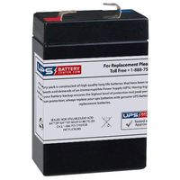 3FM2.8 6 Volt 2.8 Ah SLA Replacement Battery w/ F1 Terminal
