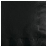 Spritz Halloween Beverage Napkin Black - 20ct