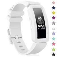 findway Compatible with Fitbit Ace 2 Bands for Kids 6+, Soft Silicone Bracelet Accessories Sport Strap Boys Girls Wristbands Compatible for Fitbit Inspire HR & Ace 2