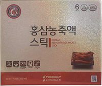 Pocheon Korean Red Ginseng Extract, 30% Ginseng Extract, Single Serving Packs - 30 Sticks (10ml x 30)