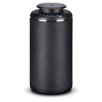 Waterless Aromatherapy Essential Oil Diffuser, 10ml Car Scent Diffuser with Timer Setting, Mini Portable USB Operated Aroma Oil Nebulizer Diffuser for Travel/Camping/Office/Yoga/Nursery (Black)