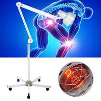 Red Light Therapy, 275W Infrared Light Heating Therapy Floor Stand Lamp Relief for muscle pain Portable Light Therapy Energy Lamp Massage Skin Care Muscle Body Therapy Pain Relief with Improve Sleep B