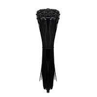 RIZUGG 100 Pcs Nylon Zip Ties,Multi-Purpose Cable Ties Self-Locking 4 Inch Black