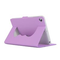 TechCode 2017 iPad Pro 10.5 Cover, Premium PU Leather Solid Color Lightweight Slim-Fit Folding Flip Stand Folio Cover Protective Case for iPad Pro 10.5 inch,Purple