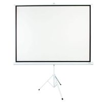 Leadzm Projector Screen, 4:3 HD Anti-Crease Projector Screen with Tripod Stand for Home Theater Meeting