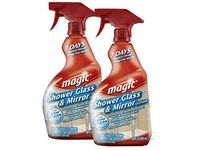 Magic Shower Glass & Mirror Cleaner Trigger, 28 fl oz (Pack of 2)