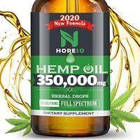 Hemp Oil for Pain Relief, Immune Health, 350000MG Hemp Oil for Reduce Anxiety, Helps with Sleep, Skin & Hair, Improve Heart Health