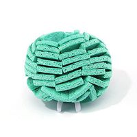 Full Circle Crystal Clear Glassware & Dish Cleaner 2.0 Refill Replacement Head, 1 EA, Green