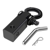 ORCISH Shackle Hitch Receiver, 3/4 Inch Shackle Fitting 2 Inch Receiver Hitch, Tow Hitch Recovery