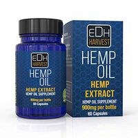 Everyday Hemp Oil for Pain, Anxiety & Stress Relief - 60 Caps 600mg, 100% Organic Hemp Extract Drops - Natural Anti-Inflammatory, Joint Support Helps with Better Sleep & Mood - Grown and Made in USA