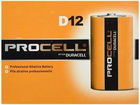DURACELL New Mega Size Package D12 PROCELL Professional Alkaline Battery 24 Count Value Pack (Packaging May Vary)