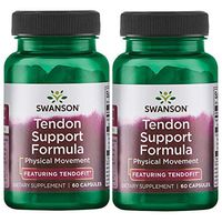Swanson Tendon Support Formula - Featuring Tendofit 60 Caps 2 Pack