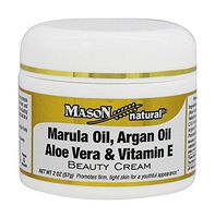 Mason Vitamins Marula Oil, Argan Oil, Aloe Vera & Vitamin E Beauty Cream, 2 oz Jar