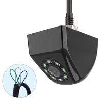 Sunsweet Vehicle Backup Camera Reverse Car Rear View Backup CCD Camera with 8 LEDs Night Vision Waterproof Wide Angle Universal Front/Side/Rear Parking Camera (Black)