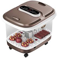 ZH Double Foot Tub, Roller Massage Couple Home Wash Basin Parent-Child Pedicure