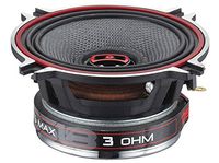 DS18 EXL-SQ4 - 4-Inch 3-OHMS High Sound Quality Speaker - Sleek Compact Design with Chrome Finish - Superior Bass Response - 260 WATTS Max - SET OF 2
