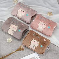 Hot Water Bottle Winter Hand Warmer Reachargeable Safe Hot Water Bag Heating Pad Rechargeable Electric Hot Water Bag Portable Electric Heat Pain Winter Expressive Gift