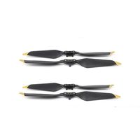 Noise Reduction and Quick Release Propellers 8331 for DJI Mavic Pro Platinum 2 Pairs Gold