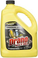 Drano Max Gel Drain Clog Remover and Cleaner for Shower or Sink Drains, Unclogs and Removes Hair, Soap Scum, Bloackages, 128 oz