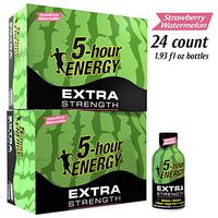 5-hour ENERGY Shot, Extra Strength Strawberry Watermelon, 1.93 oz, 24 count