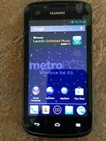Huawei Vitria Y301-A2 4G LTE Metro PCS Prepaid No Contract Cell Phone