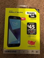 Samsung SM-S727VL Galaxy J7 Sky Pro 16GB Prepaid Straight Talk Smartphone Black