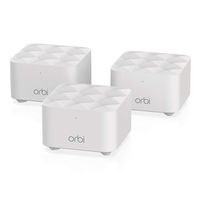 All-NEW NETGEAR Orbi Whole Home Mesh WIFI System (RBK13) - Router Replacement Covers Up to 4, 500 Sq. ft. with 1 Router & 2 Satellites