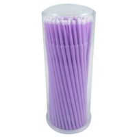 ATLIN Touch Up Paint Brushes, 100 Pack of 1.5mm Disposable Micro Applicators for Automotive Paint Chip Repair