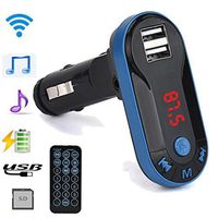 Creazy Bluetooth Wireless FM Transmitter MP3 Player Handsfree Car Kit USB TF SD Remote