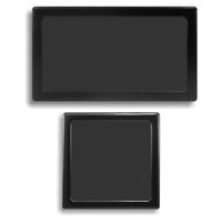 DEMCiflex Dust Filter Kit for Corsair Obsidion 550D (2 Filters), Black Frame/Black Mesh